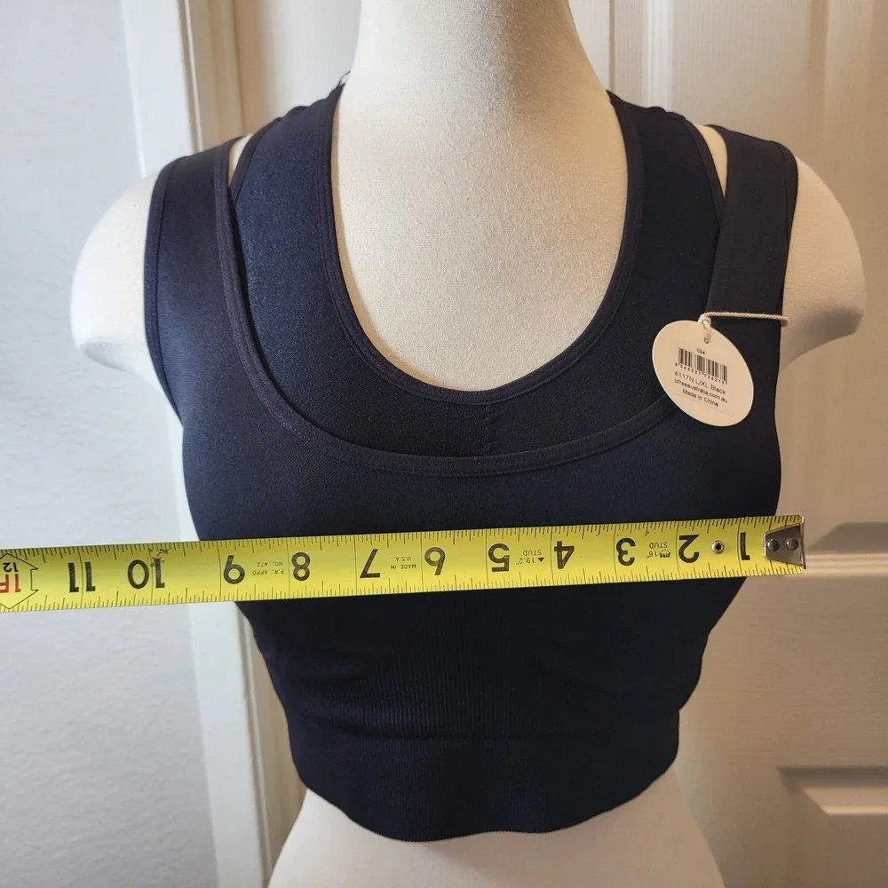 bfree Australia Women's Sports Tank Tops Padded Fitness Black  Size‎ L/XL